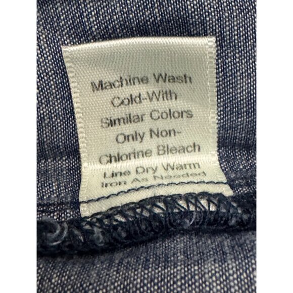 Standards & Practices Julie Off-The-Shoulder Chambray Dress Size 1X Plus NEW Nwt - Picture 10 of 13